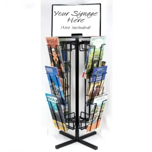 Desktop Book and Brochure Display Rack
