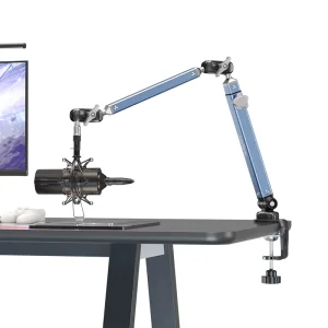 Desktop Microphone Stand Holder Desk Mounted Boom Arm