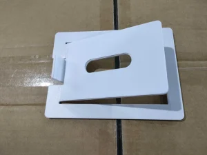 Desktop Sound Stand Base Carbon Steel Speaker Bracket with Powder Coating Tilted for PC Speakers