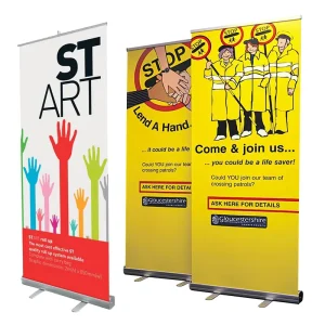 Digital Printed Party Decoration Roll-Up Banner