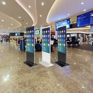 Digital Signage Stand for Elevators, Retail Stores, Shopping Malls, and Wayfinding