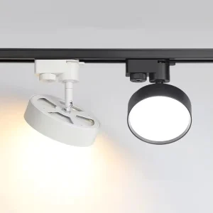 Dimmable COB LED Ceiling Track Light 9W 12W 18W 24W AC110/220V Adjustable Spotlight