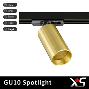 Dimmable & Modern Design Adjustable High CRI 90 Bridgelux Chips Gu10 Base LED Aluminum Track Spotlight