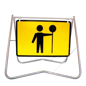 Direct Factory Australia Road Sign Frame Swing Stands Prepare to Stop