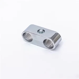 Display Rack 25mm Parallel Double Pipe Clamp Connector