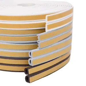 Door and Window Sealing Strip for Gap Sealing Soundproofing and Dustproofing