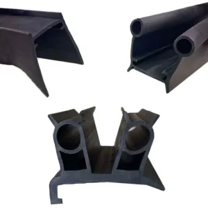 Double E Extruded Special shaped EPDM Gasket Low Temperature Resistant Anti Collision Freezer Door Seal