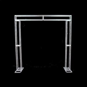Double-Pole Background Frame Foreign Trade Wedding Iron Art Props for Outdoor Wedding Decoration