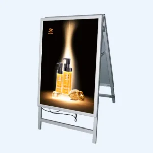 Double-Sided A-Frame Snap LED Illuminated Sidewalk Sign