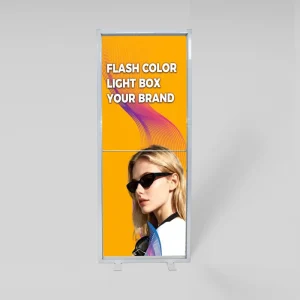 Double-Sided Aluminum Hanging LED Light Box Directional Sign for Shopping Malls and Airports