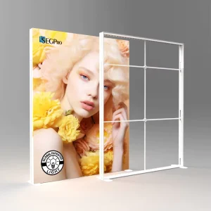 Double-Sided LED Fabric Light Box for Trade Show Booth