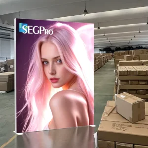 Double-Sided Modular SEG Fabric LED Light Box