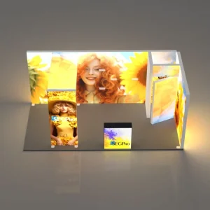 Double-Sided SEG Fabric LED Light Box Advertising Banner