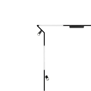 Durable 18W 24W LED Track Lighting Magnetic Smart Ceiling Spotlight Aluminum Profile Slim