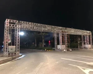 Durable Concert Stage Aluminum Truss Frame Customized Design Lighting Bolt Screw Truss for Outdoor Event