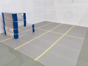Durable For Plastic Reusable Lightweight Corrugated Floor Protection Board Sheets For Construction Renovation Warehouse Use