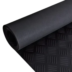 Durable High Quality Checker Pattern 3mm Anti Slip Rubber Sheet Floor Roll Mat
