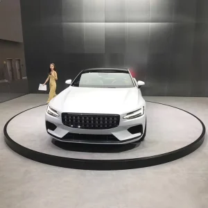 Durable Warehouse Car Turntable Industrial 360°Rotating Display Platform with Steel Frame Electric Vehicle Turntable