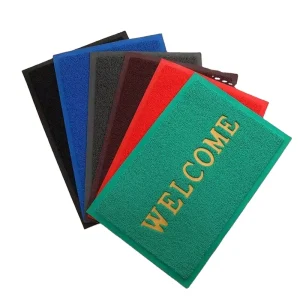 Durable Wear Resistant Entry Rug Easy to Clean Welcome Mat for Front Door and Garage Floor Multiple Use Door Mat for Garage