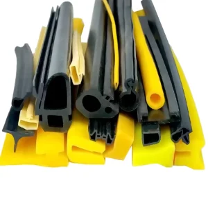 E-Shaped Silicone Rubber Seal Strip for Oven Doors and Windows -40 to 260 Temperature Range Anti-Collision Windproof Customizable
