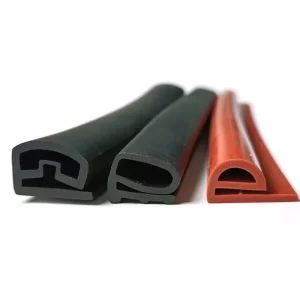 E-Type Rubber Sealing Card Edge Insulation Strip for Mechanical Equipment Leakage and Collision Prevention