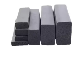 EPDM Anti Collision Sound Insulation Rubber Sealing Strip Electrical Box Cabinet Marine Use Custom Cutting Processing Service