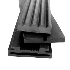EPDM Anti collision Sealing Strips Acid Alkali resistant Industrial Rubber Strips 50 150 Temperature Range 20 90 Shore