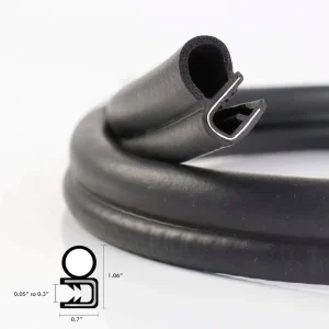 EPDM Car Door Seal Gasket Anti-Collision Rubber Strip Custom Processing and Welding Services