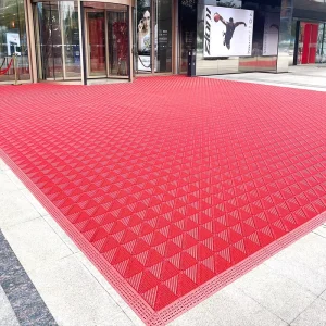 EVA Interlocking Outdoor Floor Mat for Stairs and Public Entrances