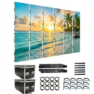 Easy Installing P2.5 2.9 P3.91 7680HZ Rental Video Wall Event Backdrop Outdoor Indoor Display Panel Led Screen for Concert Stage