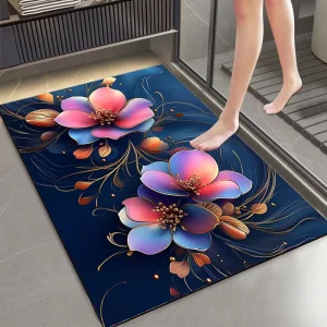 Eco-Friendly Diatomaceous Earth Anti-Slip Floor Mat for Bathroom or Kitchen