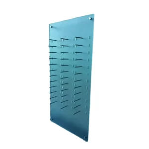 Eco-Friendly Freestanding Acrylic Floor Display Rack with Hooks