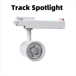 Eco Friendly LED Track Light COB Spot Lights 10W 35W Aluminum Construction for Hotel Shop Showroom
