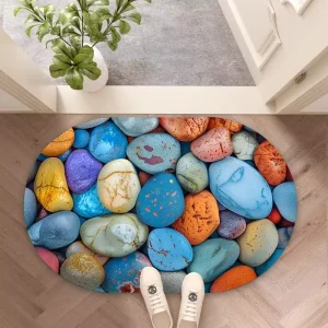 Eco friendly Diatomaceous Anti Slip Floor Mats Minimally Designed for Home Use for Bathroom and Kitchen