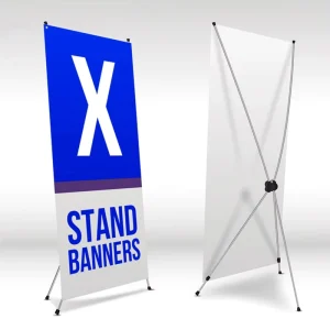 Economy X Banner Stand Portable Indoor Sign Holder for Advertising