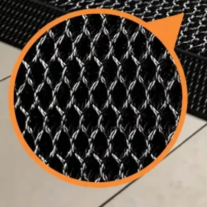Elastic Stain-Resistant Indoor Door Floor Mat for Dust Cleaning