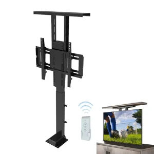 Electric Automatic Motorized TV Lift Motorized TV Mount Fit for 32 70 Inch TV Lift With Remote Control Height Adjustable