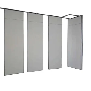 Electric Frosted Metal Movable Partition with Automatic Folding Door