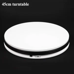 Electric Motorized Photo Rotating Display Stand 360 Degree Photography Product Turntable