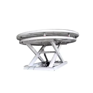 Electric Steel Chain Hoist Car Rotating Platform with 1 Ton Load Capacity