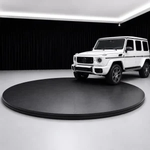Electric Vehicle Turntable, 360 Degree Rotating Platform for Auto Display