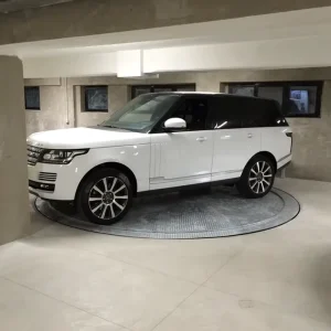 Electric Vehicle Turntable Remote Controlled Car Turntable 360°Electric Rotating Platform for Easy Vehicle Positioning