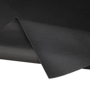 Electrical Rubber Insulation Floor Mat High Voltage Fine Rib Insulating Mat