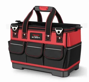 Electrician Tool Bag Waterproof Wear resistant Portable Woodworking Maintenance Tool Storage Oxford Canvas Tool Sets Bag