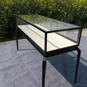 Elegant Glass Display Cabinet Jewelry Showcase Display for Jewelry Shop Design & Customer Attraction