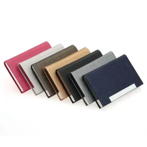 Engraved Stainless Steel Metal Business Card Holder