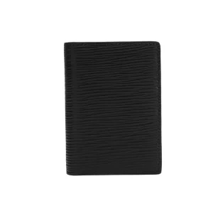 Epi Leather Business Card Holder Leather Card Holder