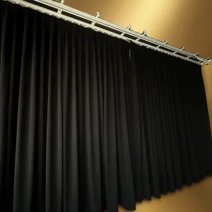 Exhibition Booth Fireproof Velvet Stage and Theater Curtains