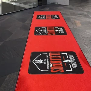 Exhibition Carpet Outdoor Utility Nonslip Runway Aisle Runner Rugs Eco friendly Washable Hand Woven Custom Carpet Car