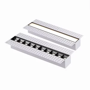 Exhibition Hall LED Strip Spotlight Intelligent Dimming Ceiling Light Frameless Embedded Magnetic Track Light